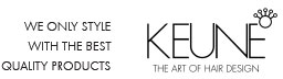 We only style with the best quality products | KEUNE